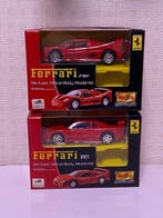 Maisto 1:43 - Modelauto (2) - Ferrari F50 & Ferrari F40, Nieuw