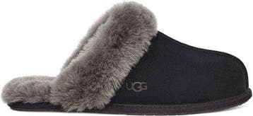 UGG W Scuffette II Dames Sloffen - Zwart/Grijs - Maat 36, Kleding | Dames, Schoenen, Verzenden, Nieuw