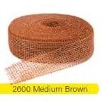 Jute band Medium Brown 5 cm rol 40 meter, Ophalen of Verzenden, Nieuw