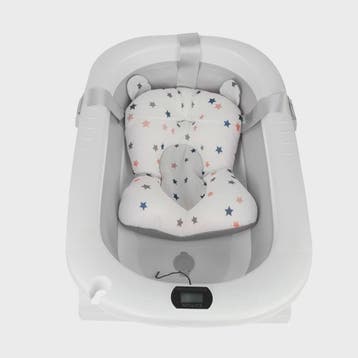 Opvouwbaar Babybadje met Thermometer & Badmat - 0-36 Maanden, Verzenden, Nieuw