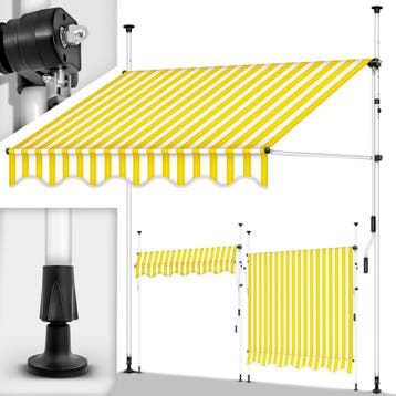 Klemluifel - Balkon luifel - Verticale luifel - 150 cm - Gee, Verzenden, Zo goed als nieuw