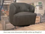 Leren draaifauteuil Cloud - Kenia Antracite (grijs), Huis en Inrichting, Fauteuils, Bohemian, Eigentijds, Klassiek, Modern, Retro, Romantisch, Scandinavisch, Vintage