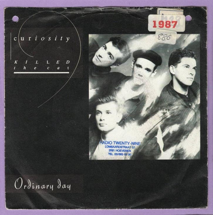 Curiosity Killed The Cat – Ordinary Day / Bullet (7-Vinyl-S, Cd's en Dvd's, Vinyl Singles, Ophalen of Verzenden