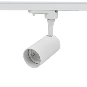 1-FASE ARMATUUR MET GU10 FITTING WIT, Nieuw