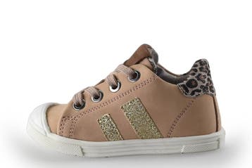 Jopper Sneakers Meisjes in maat 21 Beige, Verzenden, Schoenen, Zo goed als nieuw, Jongen of Meisje