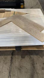 Aanbieding: Eiken visgraat, 50 tot 150 cm, Nieuw, Vloerdelen of -planken, 10 m² of meer