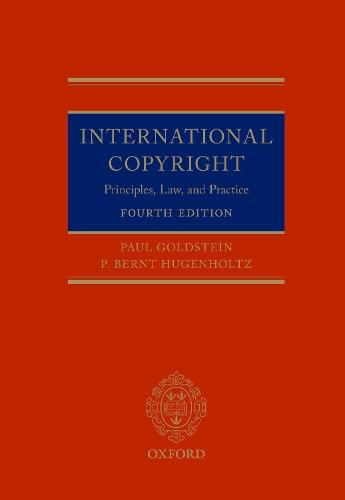 International Copyright | Nieuw, Ophalen of Verzenden, Nieuw, Paul (of Counsel Goldstein-P. Bernt (professor Of Intellectual Property Law And Director Hugenholtz