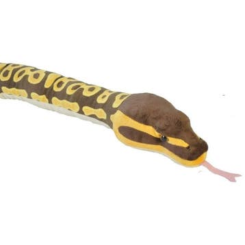 Koningspython knuffel - pluche - 137 cm - slang, Verzenden, Nieuw