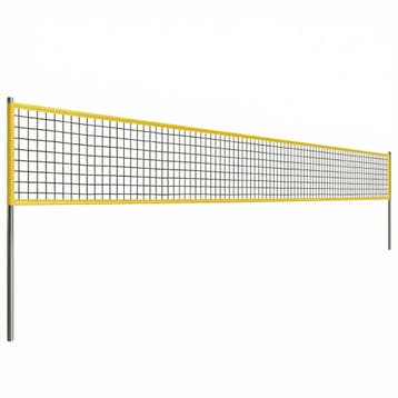 Draagbare Volleybalnet Set Met In Hoogte Verstelbare Stalen, Verzenden, Nieuw