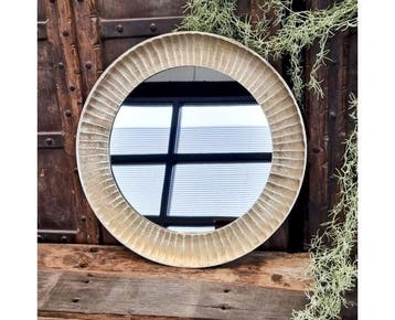 Spiegel Brass Antique Rond 62 cm, Ophalen of Verzenden, Nieuw