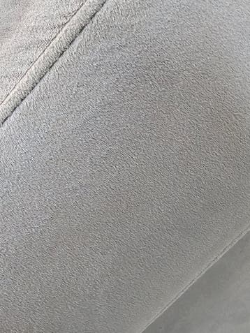 Hoekbank Zilver Velvet | Ruim en Elegant - Gereinigd, Huis en Inrichting, Ophalen of Verzenden, Nieuw