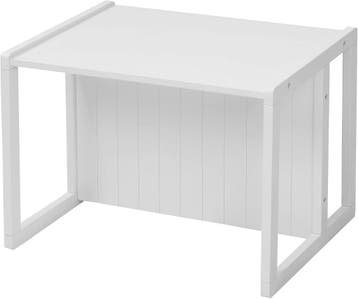 Kindertafel & Bankje 2-in-1 | Wit | Tweedekansje | OP=OP, Ophalen of Verzenden, Zo goed als nieuw, Overige typen