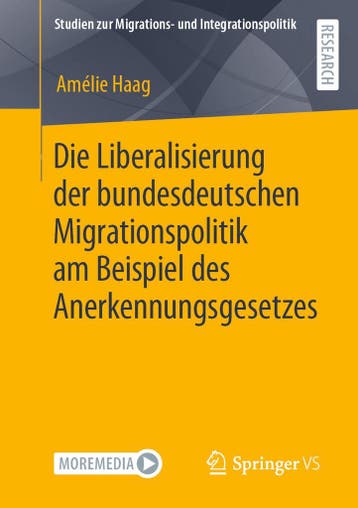 9783658372910 Studien zur Migrations- und Integrationspol..., Verzenden, Zo goed als nieuw, Amelie Haag