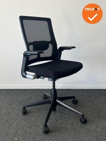 Ahrend 2020 bureaustoel - zwarte stoffering  - medium rug -, Werkplek, Ophalen of Verzenden, Gebruikt, Stoel