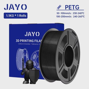 JAYO PETG 3D Printer Filament - 1.75mm Clear, 1.1kg, Hoge Ta, Verzenden, Nieuw