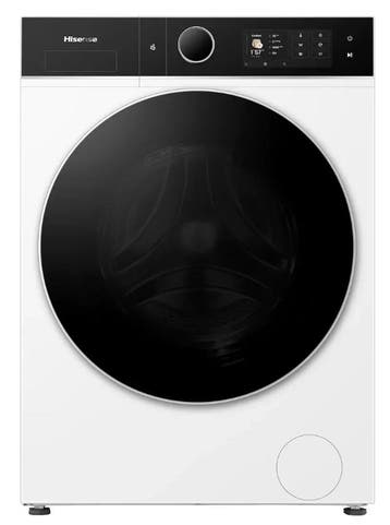 Hisense WD5I1245BWRH - Was-droogcombinatie - 12 kg wassen -, Ophalen of Verzenden, Nieuw, 85 tot 90 cm