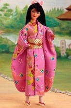 Mattel - Figuur - 1995 DOTW Japanese Barbie - Plastic,
