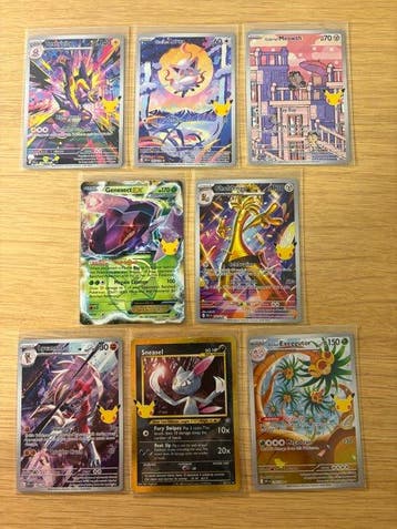 Pokémon - 8 Card Full art - Mega Evolution, Nieuw