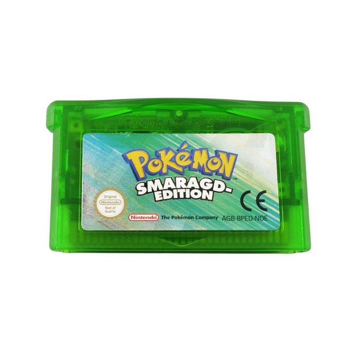 Pokemon Emerald (German) [Gameboy Advance], Spelcomputers en Games, Games | Nintendo Game Boy, Zo goed als nieuw, Ophalen of Verzenden