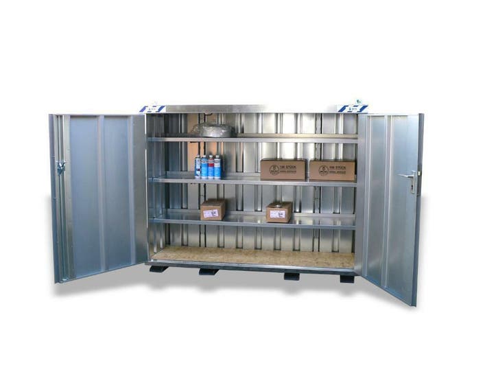 Mobiele opslag container met een enkele deur! Opslagruimte, Doe-het-zelf en Verbouw, Containers