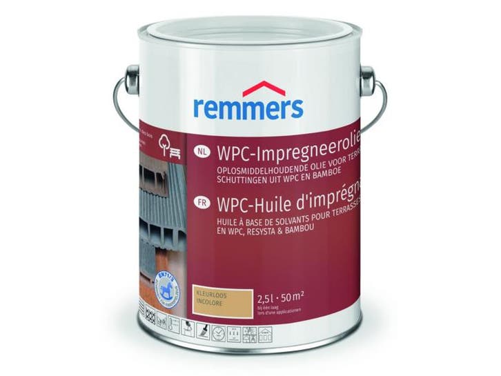 Remmers WPC impregneerolie Bruin, Doe-het-zelf en Verbouw, Verf, Beits en Lak, Verzenden