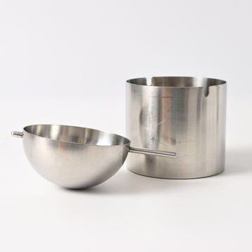 Stelton - Arne Jacobsen - Asbak - Cylinda Line - Staal