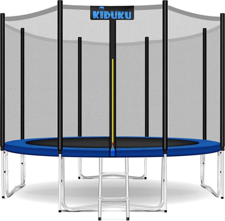 KIDUKU® Trampoline Ø305 cm | Complete set met veiligheidsnet, Huis en Inrichting, Woonaccessoires | Overige, Zo goed als nieuw