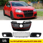 Set Van 3 Voor 06-09 Vw Mk5 Jetta/Gli/Gti Voorbumper Grille, Verzenden, Nieuw