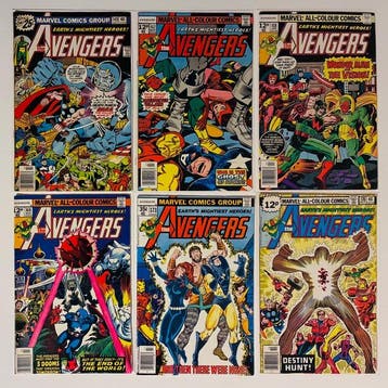The Avengers #149 #157 #158 #169 #173 #176 - Origin & 1st, Nieuw