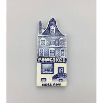 Magneet delftsblauw pannenkoekenhuis Holland, Ophalen of Verzenden, Nieuw