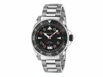 Veiling - Gucci | Exclusief Dive Sporthorloge met Saffiergla, Sieraden, Tassen en Uiterlijk, Horloges | Heren, Nieuw
