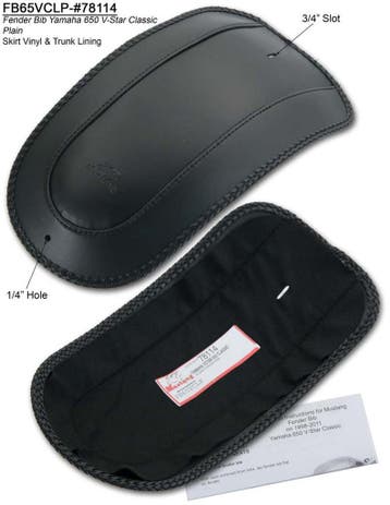 Mustang 98-11 Yamaha V-Star Classic Fender Bib - Black, Ophalen of Verzenden