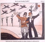 Stalin en Mustafa Kemal Atatürk? op spotprent (lijst optie), Verzenden