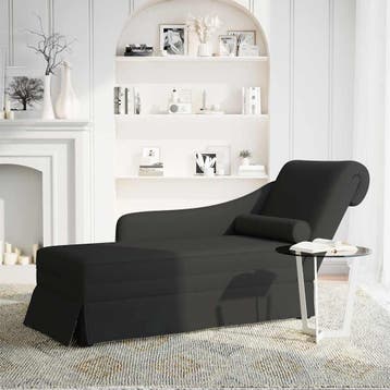 vidaXL Chaise longue met bolster en rechterarmleuning, Verzenden, Nieuw