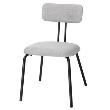 Bolero Fairfield Stoelen - Zwart/Grijs Mix (Set 2), Verzenden, Nieuw in verpakking