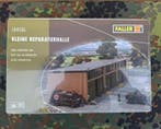 Faller - Diorama Kleine Reparaturhalle; Zelte; Sandsäcke;, Hobby en Vrije tijd, Modeltreinen | H0, Nieuw