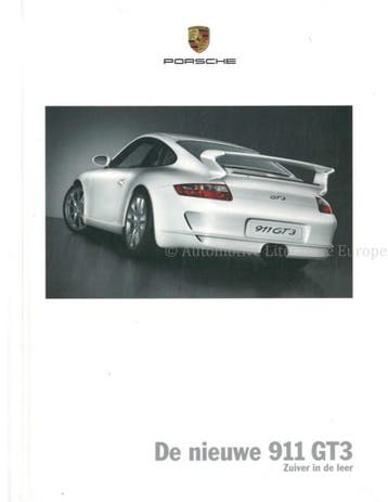 2006 PORSCHE 911 GT3 HARDCOVER BROCHURE NEDERLANDS, Boeken, Nieuw, Porsche, Author