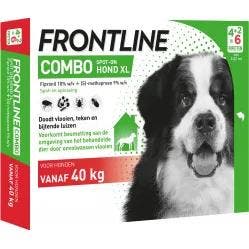 Frontline Combo Hond XL (40-60 kg) - 4+2 pipetten, Dieren en Toebehoren