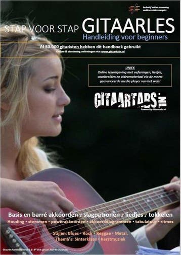 9789082803204 Gitaar boek voor beginners - Leer stap voor..., Boeken, Verzenden, Nieuw, Jan van der Heide