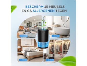 Airdestic Hyperwave - Luchtontvochtiger - 350ml/dag - Zwart, Verzenden, Nieuw