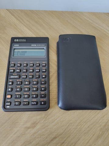 Hewlett Packard HP 42S RPN scientific calculator - Computer, Nieuw
