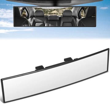 SK-Import Achteruitkijkspiegel Wide Angle Convex Zwart, Auto-onderdelen, Interieur en Bekleding, Ophalen of Verzenden, Nieuw, Universele onderdelen