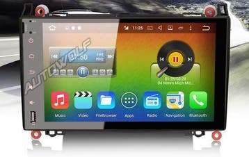 Mercedes Android autoradio navigatie gps radio vito sprinter, Verzenden, Nieuw