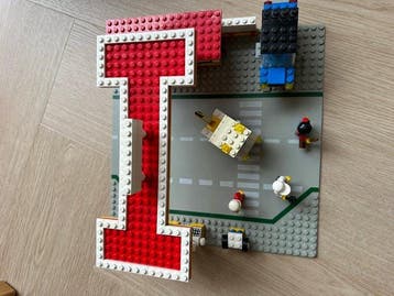 Lego Set - 6371 - Legoland - Shell Service Station, Nieuw