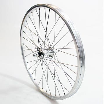 Dahon voorwiel 20 zilver, Fietsen en Brommers, Fietsonderdelen, Verzenden, Nieuw