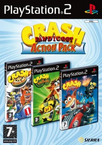 Crash Bandicoot Action Pack (PlayStation 2), Verzenden, Gebruikt, Vanaf 3 jaar