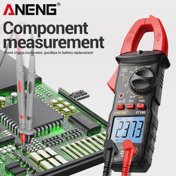 ANENG ST180 Digitale Tangstroommeter - 4000 Counts Multimete, Verzenden, Nieuw