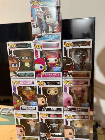 Funko - Funko Pop Lotto 10 Funko pop