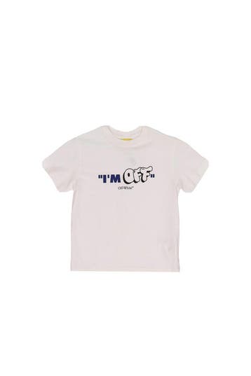 Off-White T-shirt Jongens in maat 104 Wit, Kinderen en Baby's, Verzenden, Zo goed als nieuw, Off-White, Jongen of Meisje