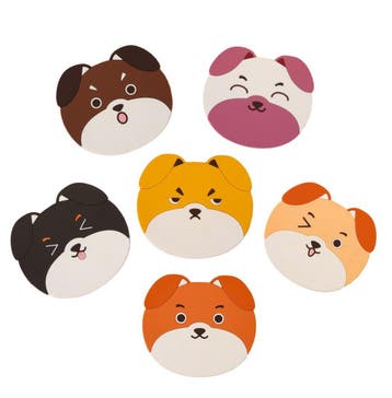 Fako Bijoux - Honden Onderzetters - Onderzetters Voor Glazen, Verzenden, Nieuw